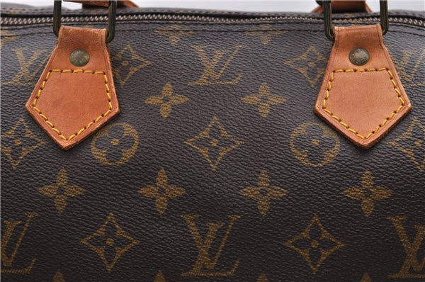 Authentic Louis Vuitton Monogram Speedy 40 Hand Bag M41522 LV 1259D