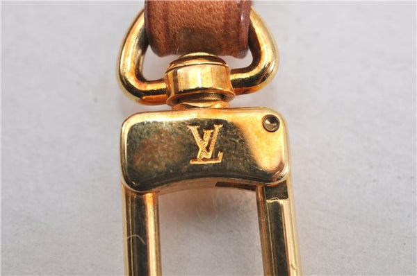 Auth Louis Vuitton Leather Strap For Pochette Accessoires Beige 13.4" LV 1259G