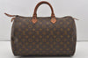 Authentic Louis Vuitton Monogram Speedy 35 Hand Boston Bag Old Model LV 1259I