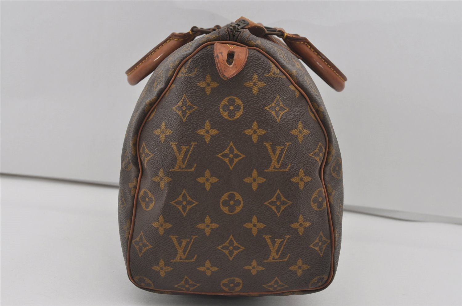 Authentic Louis Vuitton Monogram Speedy 35 Hand Boston Bag Old Model LV 1259I