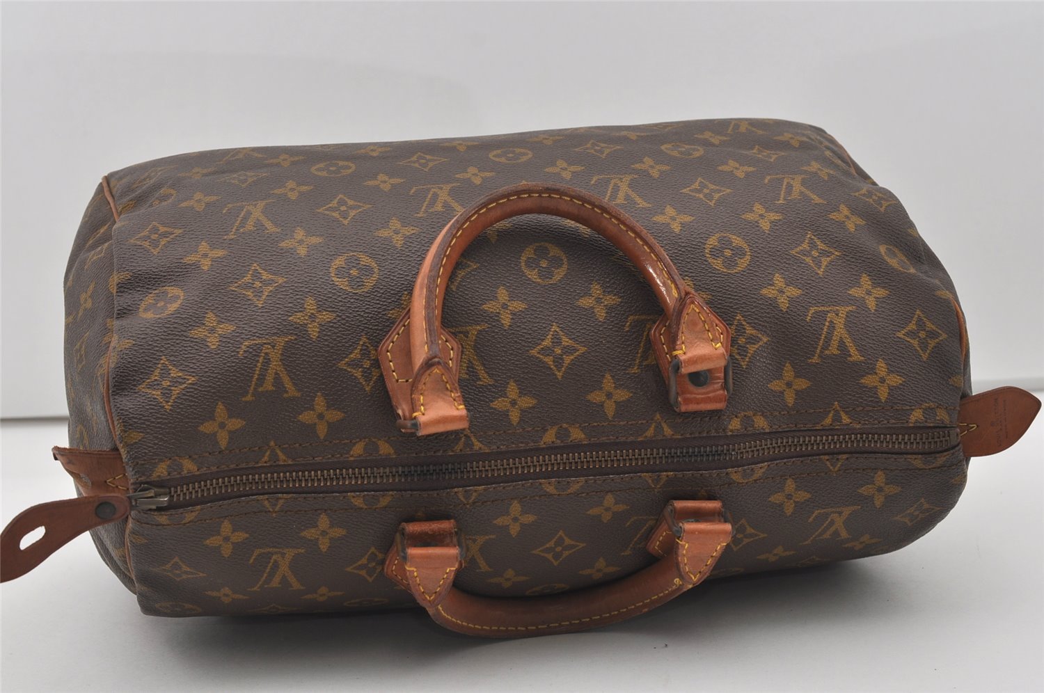 Authentic Louis Vuitton Monogram Speedy 35 Hand Boston Bag Old Model LV 1259I