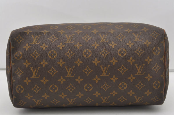 Authentic Louis Vuitton Monogram Speedy 35 Hand Boston Bag Old Model LV 1259I