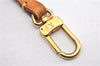 Auth Louis Vuitton Leather Strap For Pochette Accessoires Beige 14.2" LV 1260G