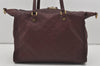 Authentic Louis Vuitton Monogram Empreinte Lumineuse PM Tote Bag Bordeaux 1260I
