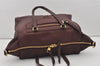 Authentic Louis Vuitton Monogram Empreinte Lumineuse PM Tote Bag Bordeaux 1260I