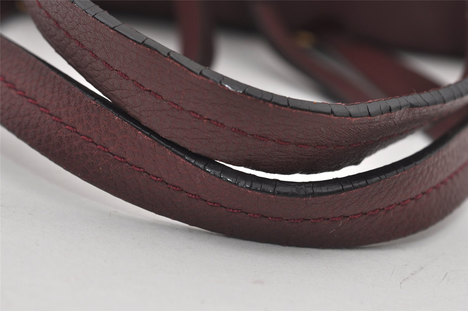 Authentic Louis Vuitton Monogram Empreinte Lumineuse PM Tote Bag Bordeaux 1260I