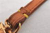 Auth Louis Vuitton Leather Strap For Pochette Accessoires Beige 13.8" LV 1261G