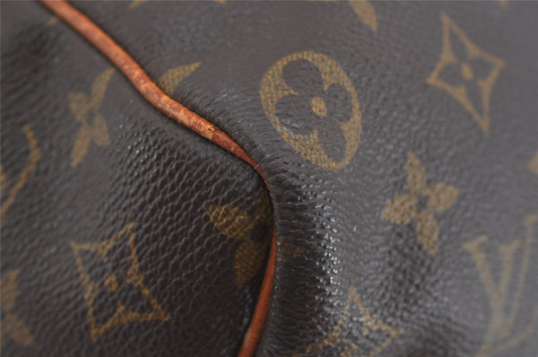 Authentic Louis Vuitton Monogram Keepall 50 Travel Boston Bag M41426 LV 1261I