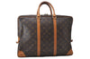 Auth Louis Vuitton Monogram Porte Documents Voyage Briefcase M53361 LV 1262D
