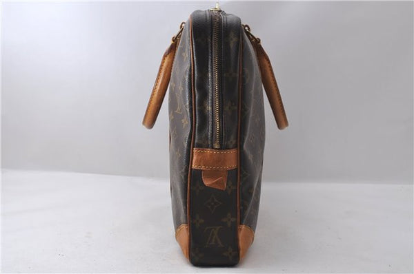 Auth Louis Vuitton Monogram Porte Documents Voyage Briefcase M53361 LV 1262D