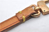 Auth Louis Vuitton Leather Strap For Pochette Accessoires Beige 13.8" LV 1262G