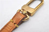 Auth Louis Vuitton Leather Strap For Pochette Accessoires Beige 13.8" LV 1263G