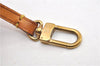 Auth Louis Vuitton Leather Strap For Pochette Accessoires Beige 13.8" LV 1263G