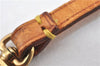 Auth Louis Vuitton Leather Strap For Pochette Accessoires Beige 13.8" LV 1263G