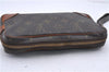 Auth Louis Vuitton Monogram Marly Dragonne PM Clutch Bag M51827 LV Junk 1264D