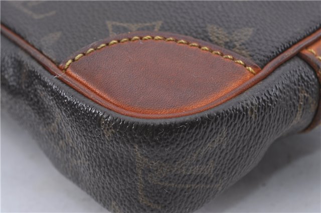 Auth Louis Vuitton Monogram Marly Dragonne PM Clutch Bag M51827 LV Junk 1264D