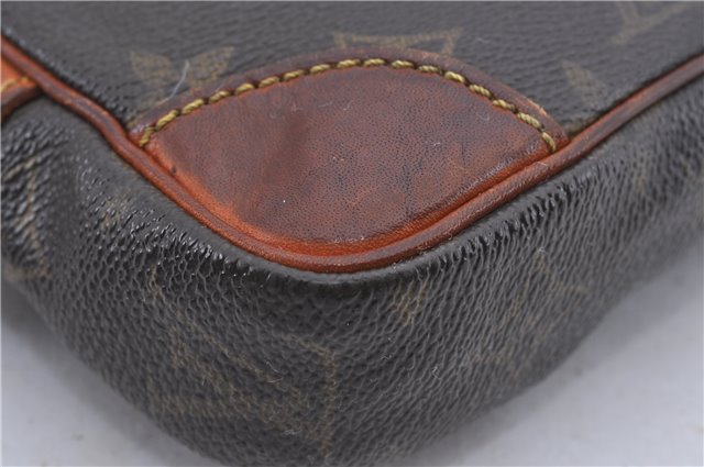 Auth Louis Vuitton Monogram Marly Dragonne PM Clutch Bag M51827 LV Junk 1264D