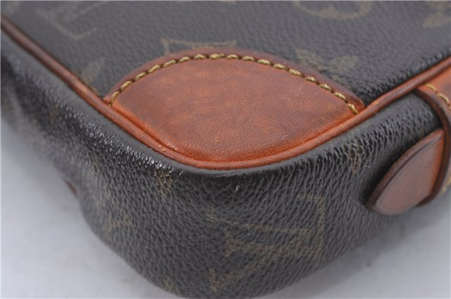Auth Louis Vuitton Monogram Marly Dragonne PM Clutch Bag M51827 LV Junk 1264D
