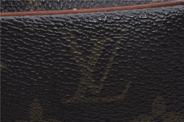 Auth Louis Vuitton Monogram Marly Dragonne PM Clutch Bag M51827 LV Junk 1264D