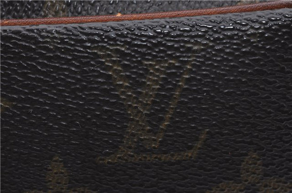 Auth Louis Vuitton Monogram Marly Dragonne PM Clutch Bag M51827 LV Junk 1264D