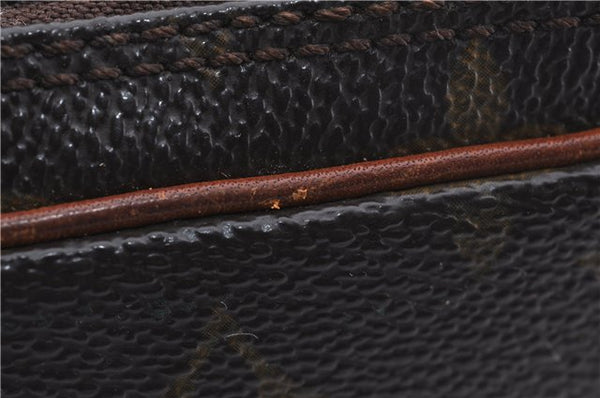Auth Louis Vuitton Monogram Marly Dragonne PM Clutch Bag M51827 LV Junk 1264D