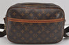 Authentic Louis Vuitton Monogram Reporter PM Shoulder Cross Bag M45254 LV 1264I