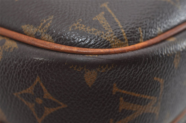 Authentic Louis Vuitton Monogram Reporter PM Shoulder Cross Bag M45254 LV 1264I