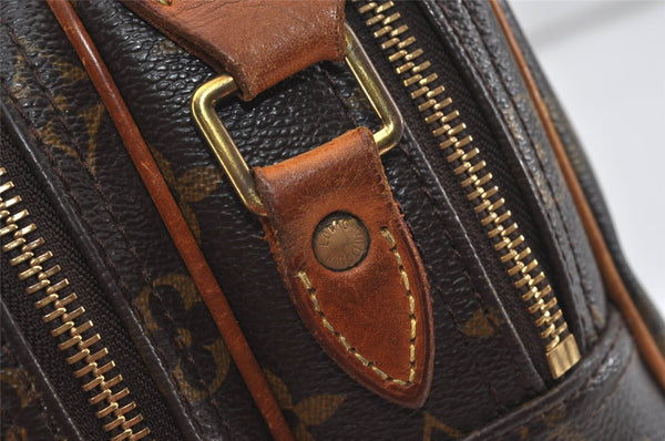 Authentic Louis Vuitton Monogram Reporter PM Shoulder Cross Bag M45254 LV 1264I