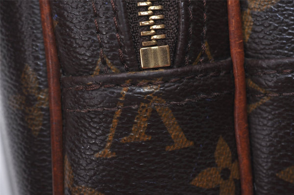 Authentic Louis Vuitton Monogram Reporter PM Shoulder Cross Bag M45254 LV 1264I