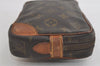 Authentic Louis Vuitton Monogram Marly Dragonne PM M51827 Clutch Hand Bag 1265I