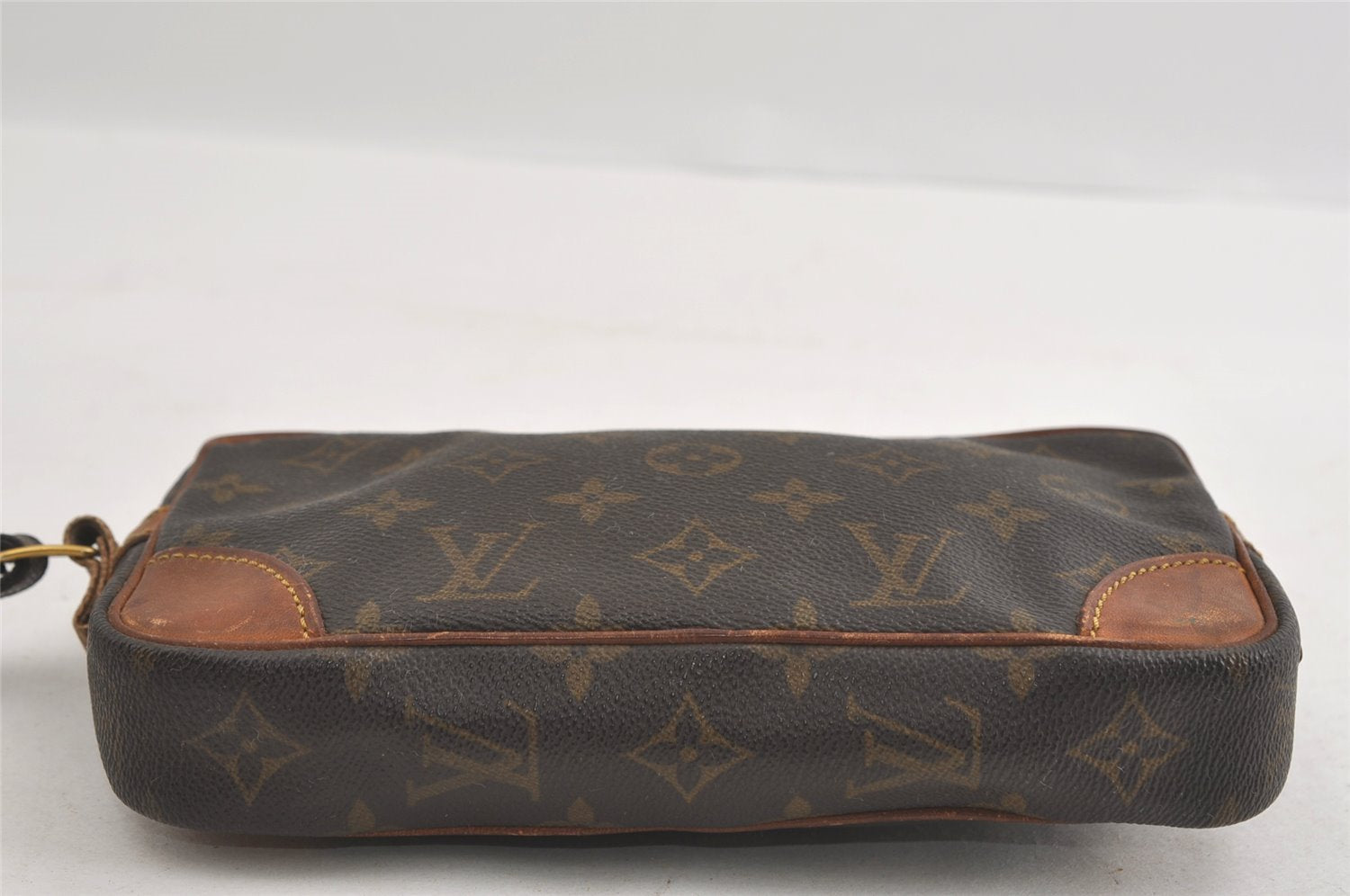 Authentic Louis Vuitton Monogram Marly Dragonne PM M51827 Clutch Hand Bag 1265I
