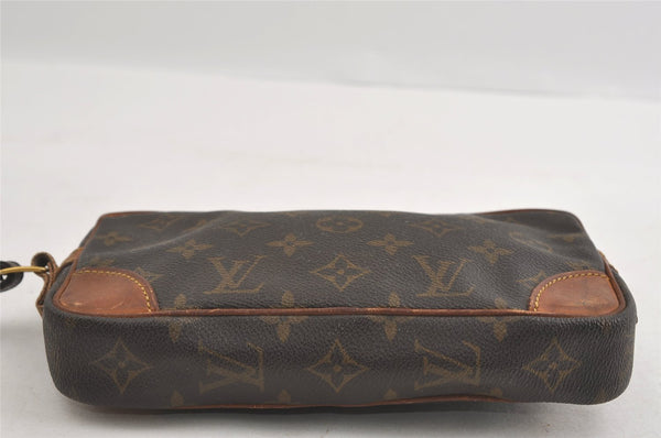 Authentic Louis Vuitton Monogram Marly Dragonne PM M51827 Clutch Hand Bag 1265I
