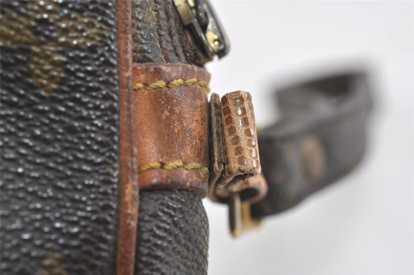 Authentic Louis Vuitton Monogram Marly Dragonne PM M51827 Clutch Hand Bag 1265I