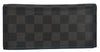 Auth Louis Vuitton Damier Graphite Portefeuille Alexandre Wallet N64030 LV 1266F