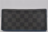 Auth Louis Vuitton Damier Graphite Portefeuille Alexandre Wallet N64030 LV 1266F