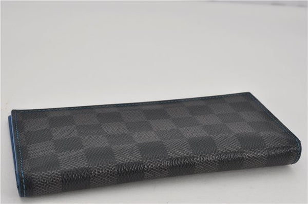 Auth Louis Vuitton Damier Graphite Portefeuille Alexandre Wallet N64030 LV 1266F