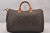 Authentic Louis Vuitton Monogram Speedy 35 Hand Boston Bag Old Model LV 1266I