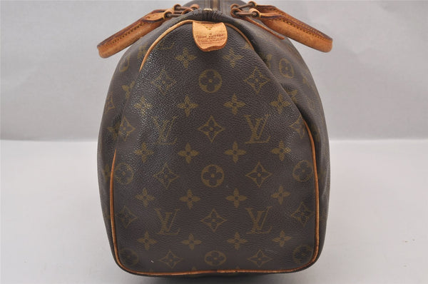 Authentic Louis Vuitton Monogram Speedy 35 Hand Boston Bag Old Model LV 1266I