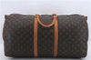 Auth Louis Vuitton Monogram Keepall Bandouliere 55 Boston Bag M41414 LV 1267D