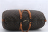 Auth Louis Vuitton Monogram Keepall Bandouliere 55 Boston Bag M41414 LV 1267D