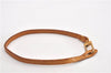 Auth Louis Vuitton Leather Strap For Pochette Accessoires Beige 13.8" LV 1267G