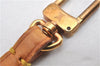 Auth Louis Vuitton Leather Strap For Pochette Accessoires Beige 13.8" LV 1267G