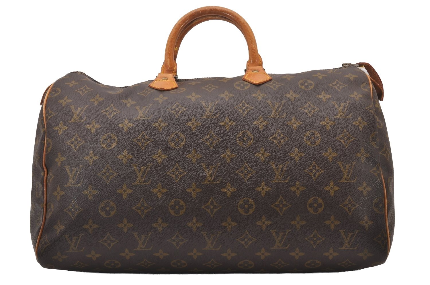 Authentic Louis Vuitton Monogram Speedy 40 Hand Boston Bag M41522 LV 1268I