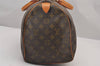 Authentic Louis Vuitton Monogram Speedy 40 Hand Boston Bag M41522 LV 1268I