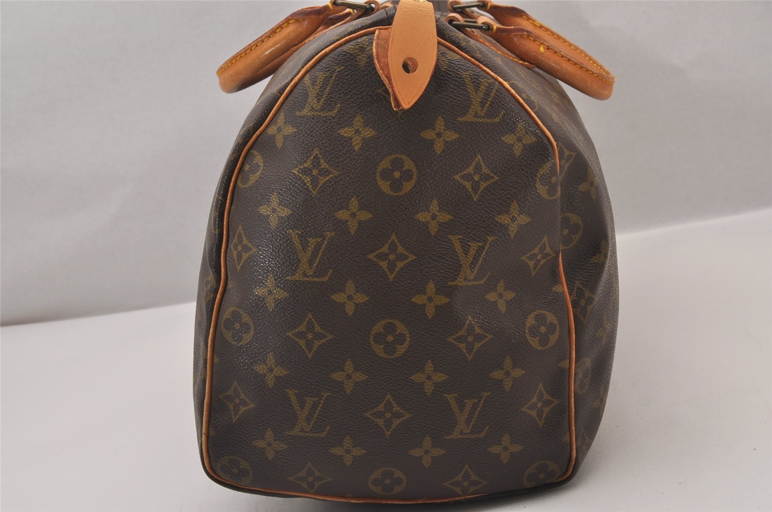 Authentic Louis Vuitton Monogram Speedy 40 Hand Boston Bag M41522 LV 1268I