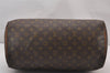 Authentic Louis Vuitton Monogram Speedy 40 Hand Boston Bag M41522 LV 1268I