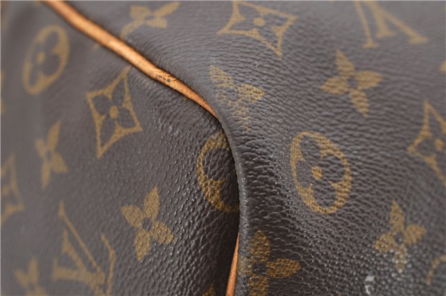 Auth Louis Vuitton Monogram Keepall Bandouliere 60 Boston Bag M41412 LV 1269D