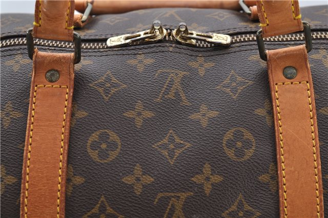 Auth Louis Vuitton Monogram Keepall Bandouliere 60 Boston Bag M41412 LV 1269D