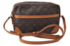 Auth Louis Vuitton Monogram Trocadero 27 Shoulder Cross Body Bag M51274 LV 1271D
