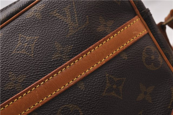 Auth Louis Vuitton Monogram Trocadero 27 Shoulder Cross Body Bag M51274 LV 1271D